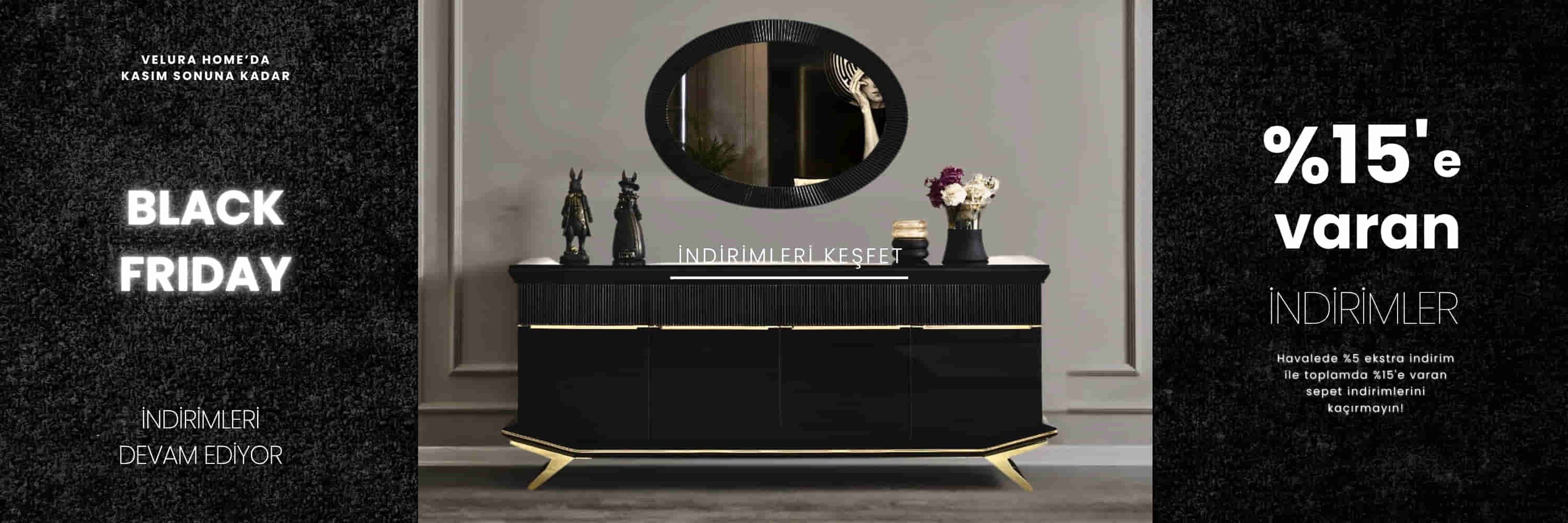 Kasım boyunca Black Friday ile %15 indirim imkanı!